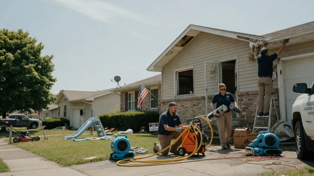 Water Damage Restoration in Bradford, IL near me